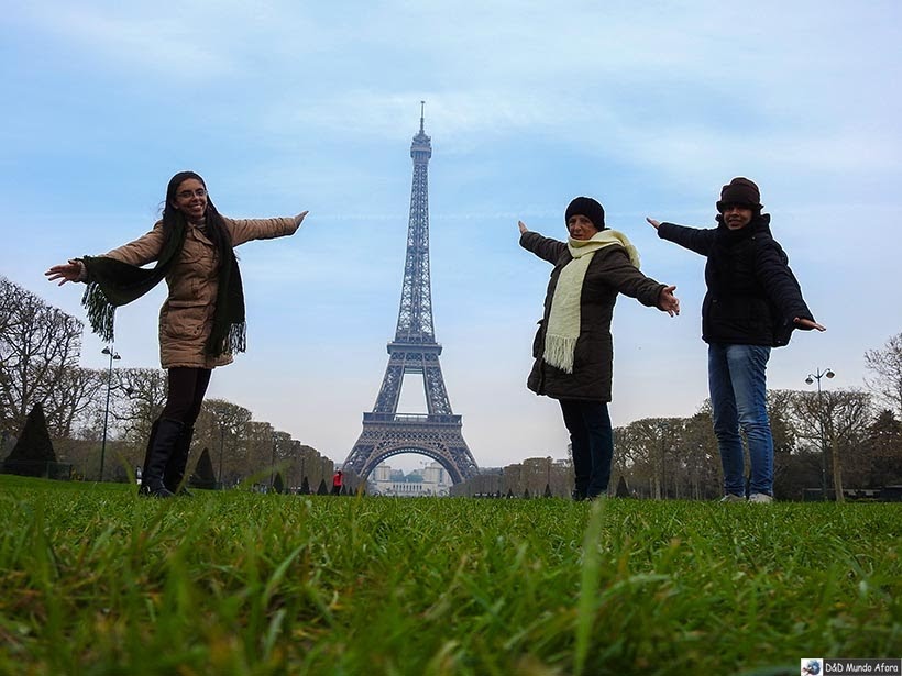 Torre Eiffel em Paris