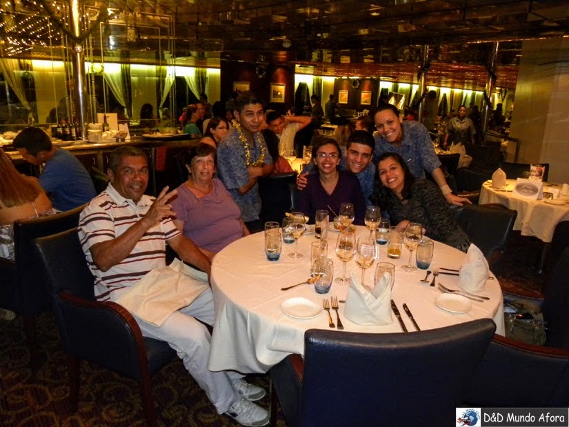 Jantar no navio Zenith, 2012