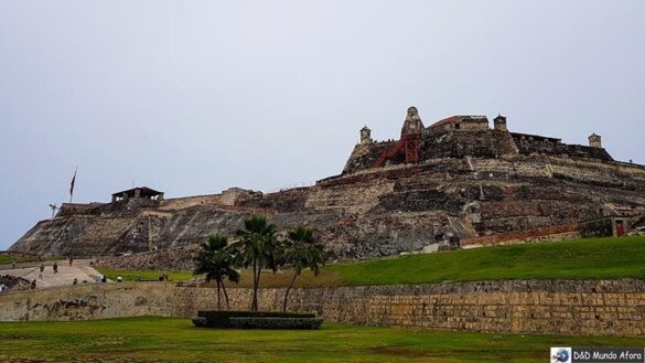 Castelo de San Felipe em Cartagena