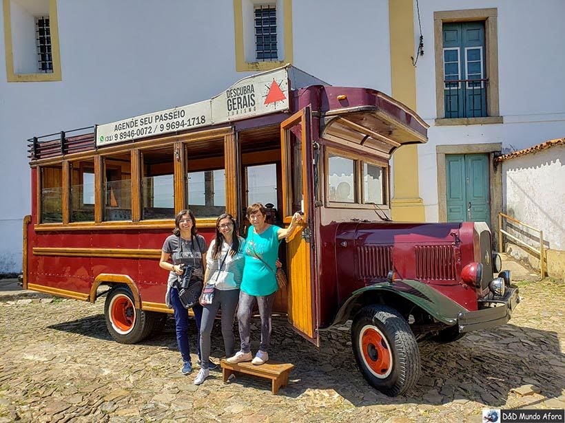 Passeio de jardineira em Ouro Preto