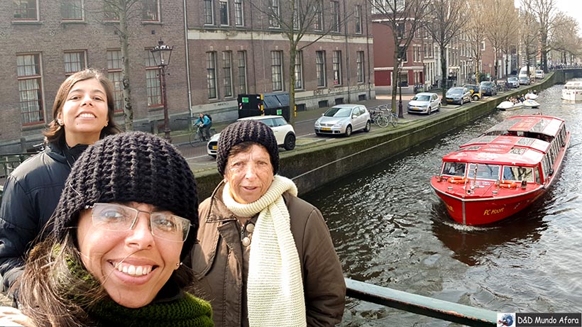 Canais de Amsterdam, Holanda