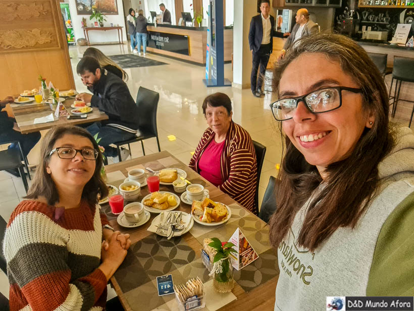 Café da manhã hotel Sky Premium - Diário de bordo Gramado