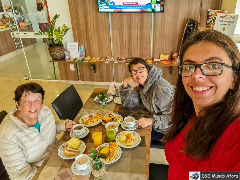 Café da manhã no hotel Sky Premium: Diário de bordo Gramado