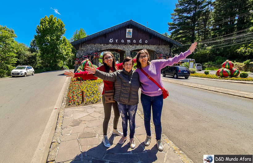 Pórtico de Gramado - Diário de bordo Gramado