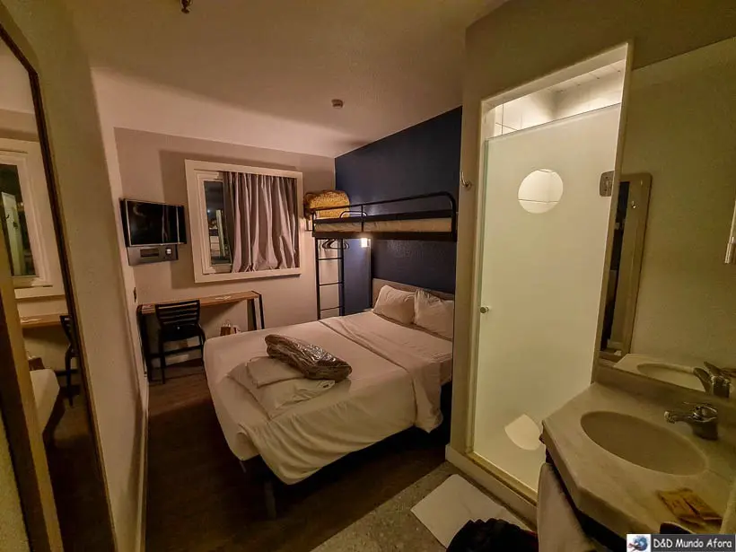 Quarto triplo no Ibis Budget Morumbi