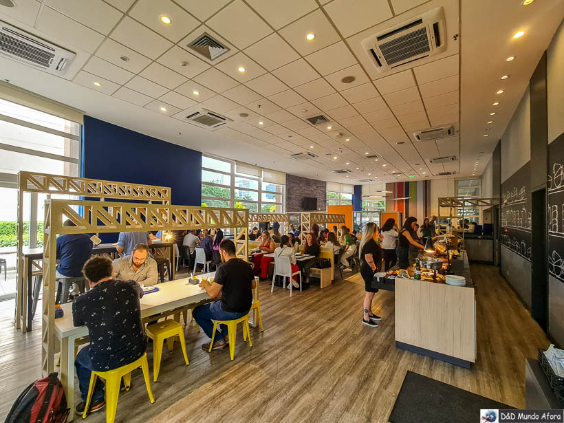 Espaço do café no Ibis BUdget Morumbi