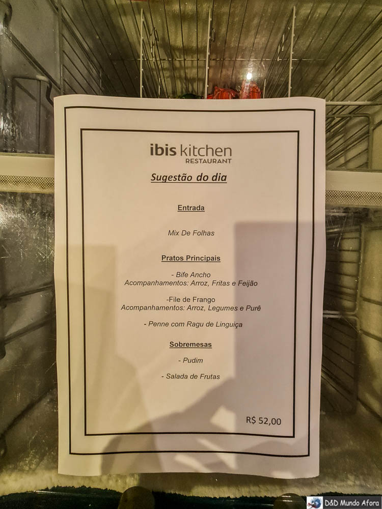 Menu do dia