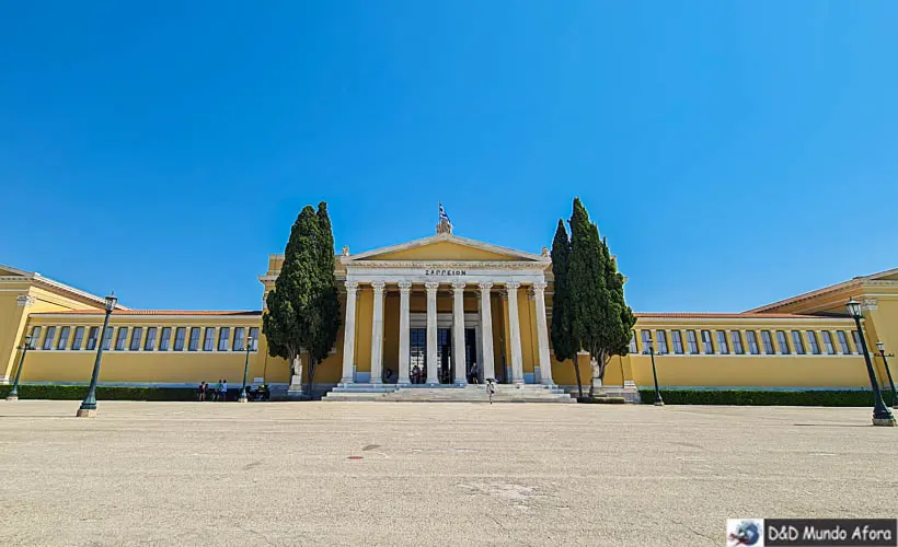 Zappeion - espaço para eventos no Jardim Nacional de Atenas