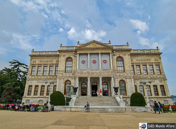 Palácio Dolmabahce, em Istambul