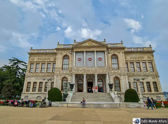 Palácio Dolmabahce, em Istambul