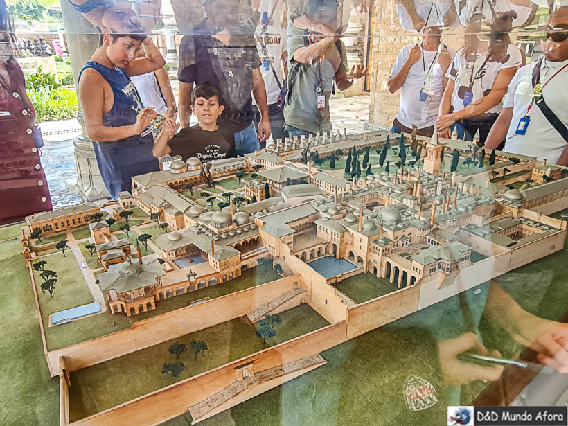 Maquete do Topkapi