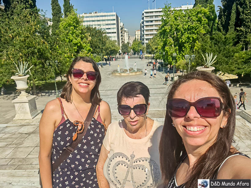 Praça Syntagma - viagem Atenas