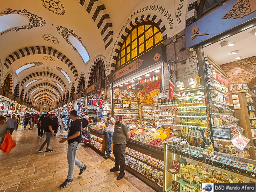 Mercado típico de Istambul