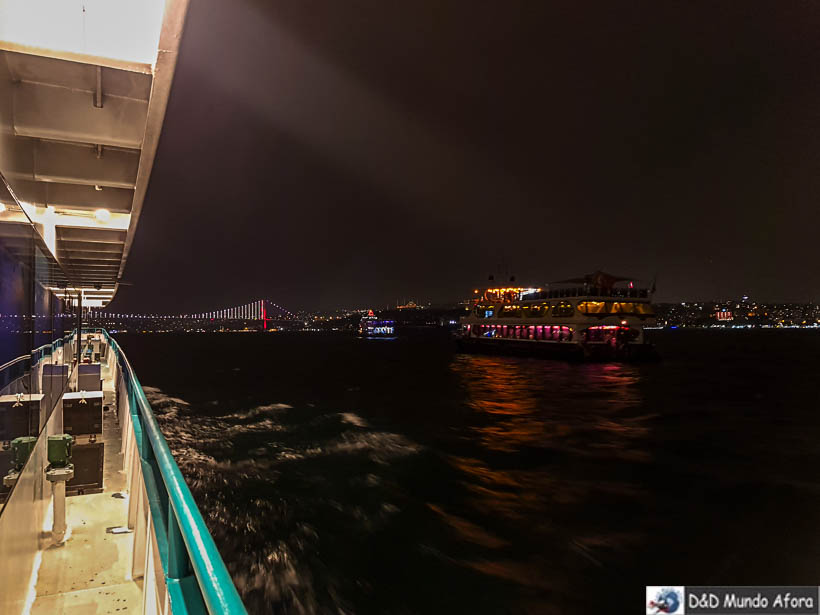 Cruzeiro pelo Bósforo, Istambul