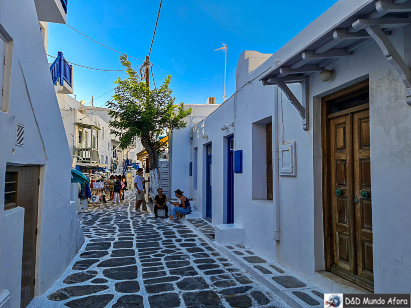 Rua Matoyianni (Matoyianni Street) Mykonos