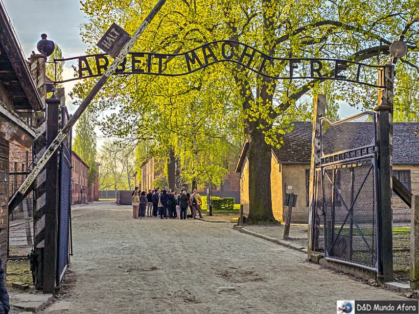 Portão de Auschwitz I, Polônia - roteiro Europa - o que fazer em Cracóvia