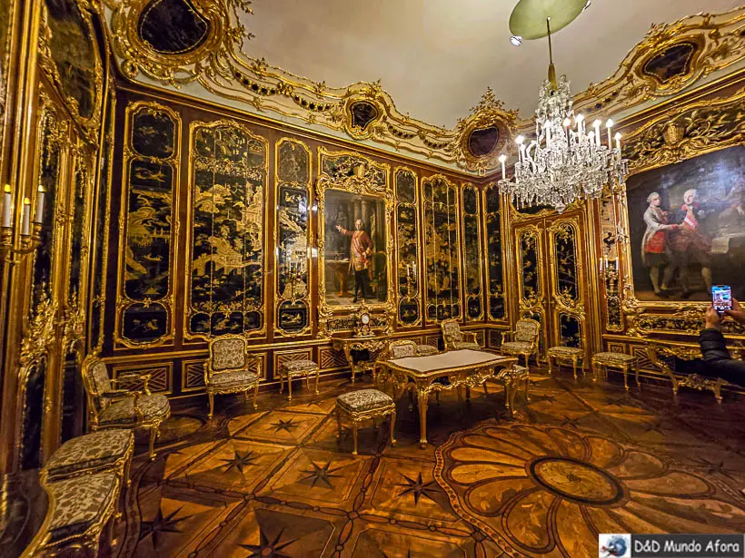 Palácio de Viena - Sala Vieux-Laque