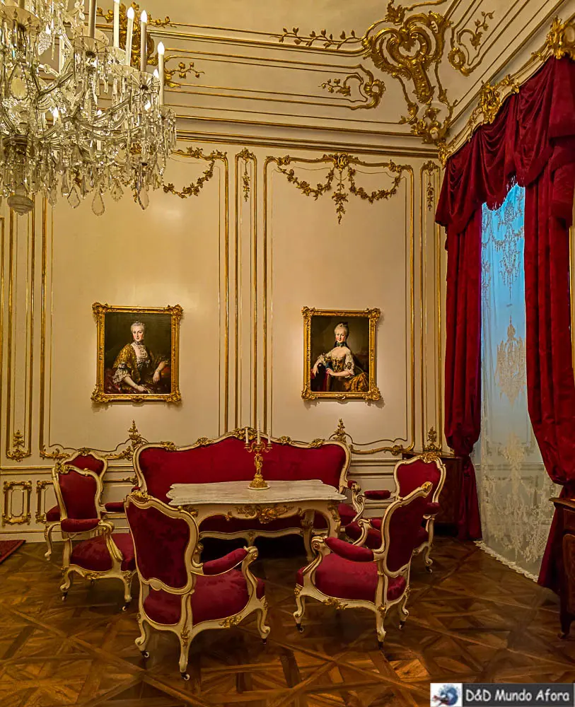 Palácio de Viena - Sala do Café da manhã