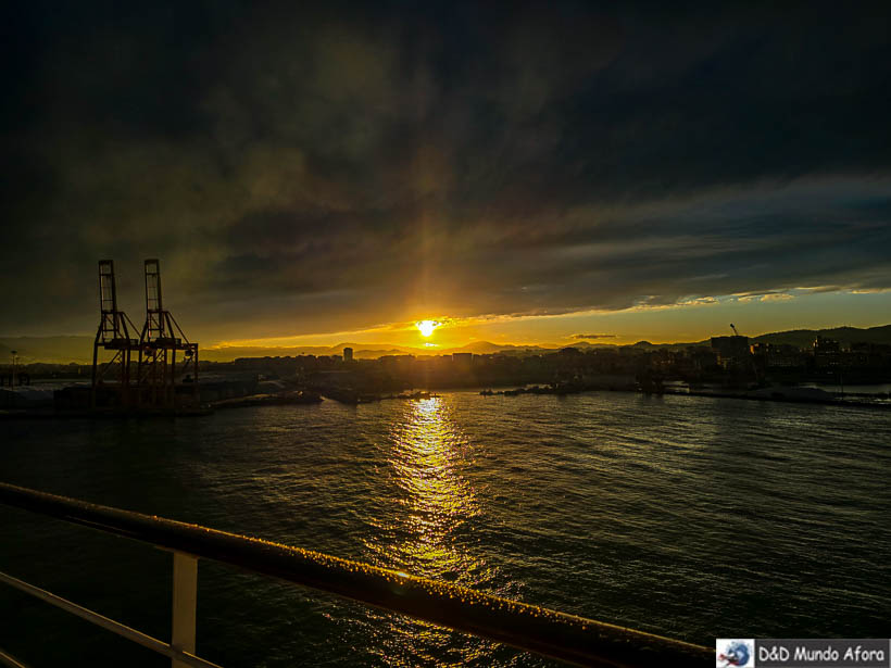 Pôr do sol em Málaga