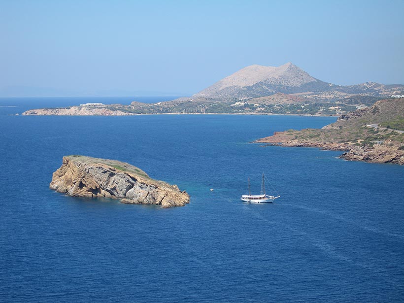Cabo Sounion Beach. Foto: Wikimedia Commons