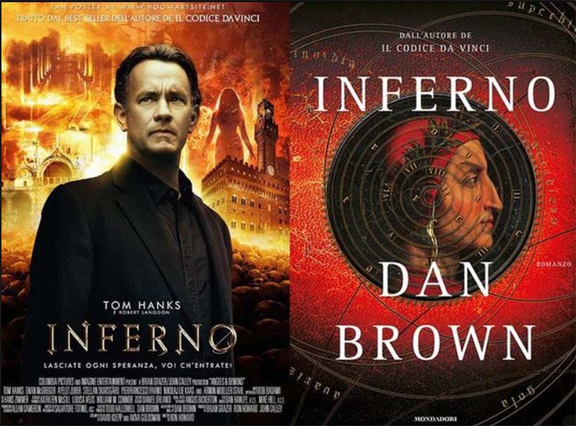 Filme e livro "Inferno" gravado dentro da Cisterna