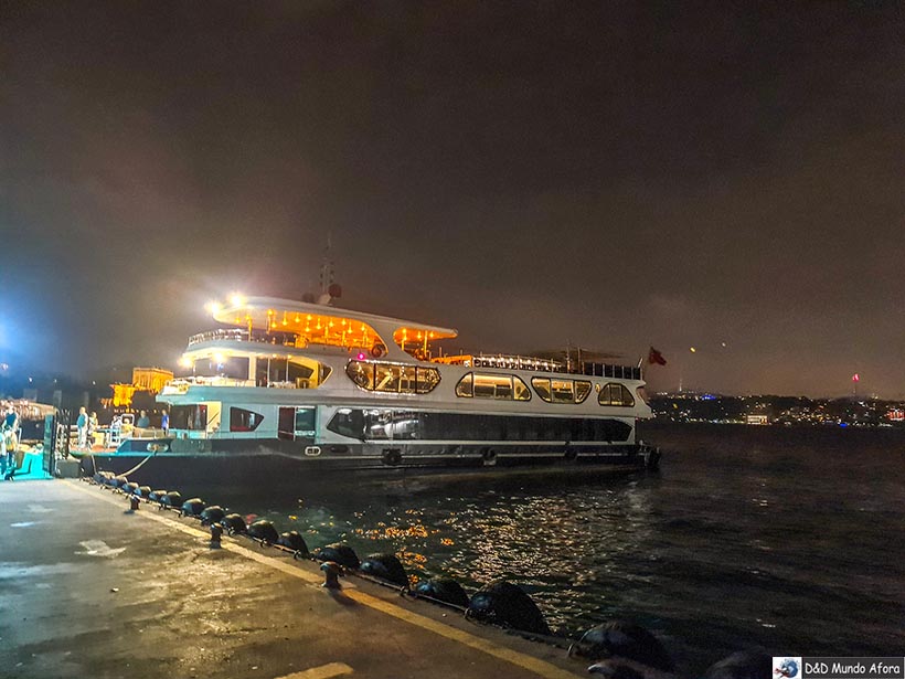 Cruzeiro pelo Bósforo Istambul